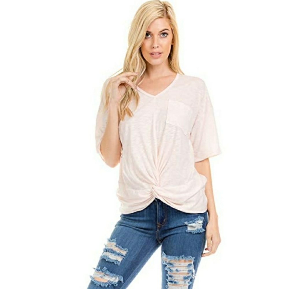 New COA Center Knotted Top